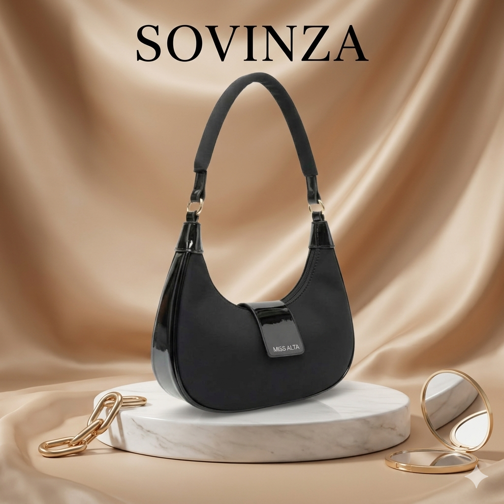 MISS ALTA Branded Shoulder Bag